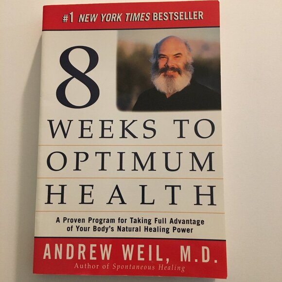 Dr. Weil, M.D. 8wks to Optimum Health Paperback - Picture 1 of 2